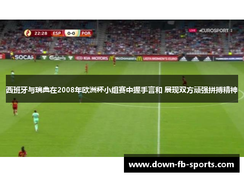 西班牙与瑞典在2008年欧洲杯小组赛中握手言和 展现双方顽强拼搏精神